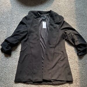 Chic Black Women's Suit Jacket